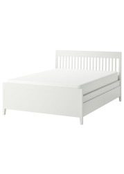 IDANÄS Bed frame with storage