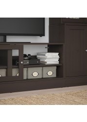 HAVSTA TV storage combination/glass doors