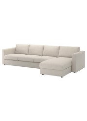 VIMLE Cover 4-seat sofa w chaise longue