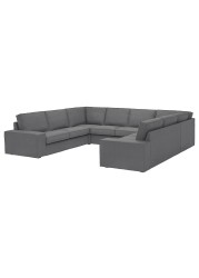 KIVIK U-shaped sofa, 6 seat