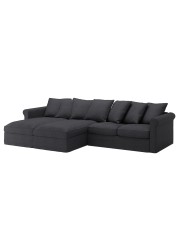 GRÖNLID 4-seat sofa with chaise longues