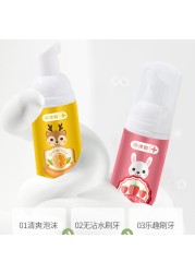 60ml Strawberry Orange Foaming Toothpaste Toothpaste Cleaning Teeth Whitening Toothpaste Dental Toothpaste Infant Toothbrush