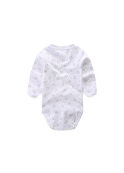 5pcs/lot Baby Bodysuits Autumn Newborn 100% Cotton Body Baby Long Sleeve Underwear Infant Jumpsuits Boys Girls Pajamas Clothes