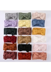 Baby Headband Toddler Hair Accessories Headwear Baby Headband For Baby Bowknot Turban Children's Elastic Knit