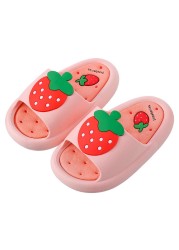 Children Slippers Cartoon Home Shoes For Boy Girl Summer Men Women Soft Beach Indoor Slippers Child Adult Kids Toddler Slides