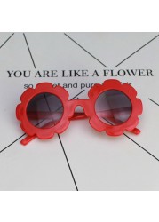 Bear Leader Children Sunglasses Accessory For Boys And Girls Flower Shape Frame Colorful Glass Cute Sunglass For Kids