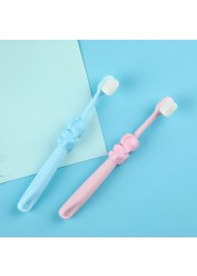 0-3 years old children soft toothbrush children cartoon handle toothbrush oral care children's healthy toothbrush