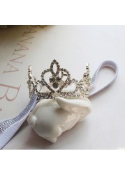 Baby Girls Princess Tiara Rhinestone Tiara Newborn Photography Accessories