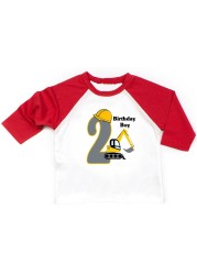 Dinosaur Birthday Shirt Birthday T-shirt Birthday Trcuk Tee Dinosaur Shirt Party Dinosaur Theme Gift Boys Fashion T-shirt