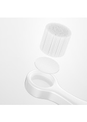 Baby Toothbrush with Ring Handle and Round Head 0.08mm Soft Bristles Safe Material Non-slip Design Protect Baby Teeth