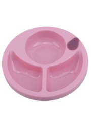 Baby Feeding Insulation Bowl Non-slip Kids Warming Plate Strong Suction Infant Kids Learning Dishes Children Tableware