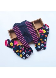 Girls Floral Tights Kids Stockings Spring Autumn Christmas Baby Girl Clothes Flower Toddler Tights for Girls Pantyhose