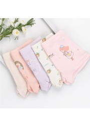 Girls Panties Kids Underwear Cotton Children Briefs Cartoon Short 5pcs/lot