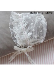 Adorable Newborn Summer Beanie Lace Bowknot Beanie Mother & Baby Essentials Cute Princess Hats For Little Girls