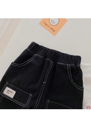 Children Boy Black Pants Infant Toddler Children Pants Toddler Boys Baggy Pant Spring Kids Outfits Baby Clothes