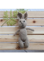 Newborn mohair teddy bear,handwoven baby doll,newborn animal stuffing