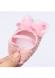 Children's shoes, princess shoes, soft and comfortable, non-slip, fashionable, with a bow, autumn collection