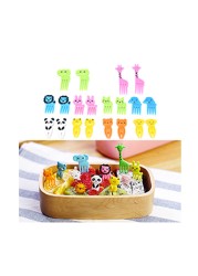 10pcs/set Cute Baby Fork Cutlery Baby Feeding Cutlery Portable Baby Cutlery Toddler Cutlery Baby Cutlery