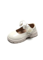 Patent leather girls school shoes spring and autumn new fashion show little girls leather shoes soft sole baby boy children shoes