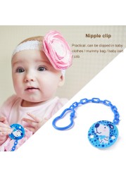 Baby Care Pacifier Clip Baby Doll Chain Feeding Product Animal Cartoon Baby Pacifier Anti-lost Chain Accessories