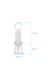 Baby Bottle Spoon Smart Syringe Feeder Squeeze Dropper Needle Tableware Pacifier Baby Feeding Medicine Dispenser