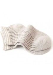 10 Pairs 3-15Y Baby Socks Summer Thin Cotton Short Mesh Children Socks Cute Breathable Jacquard Solid Socks Girl Boy Accessories