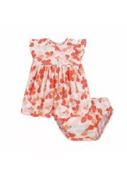 2pcs/set Summer Baby Girls Clothes 9M 12M 18M 24M 3T Infant Baby Sets Girls Outfits Boutique Toddler Girl Clothing Sets