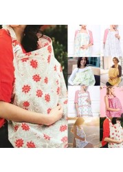 Mother Breastfeeding Shawl Anti-glare Breastfeeding Baby Care Cover Breathable Cotton Car Seat Stroller Blanket