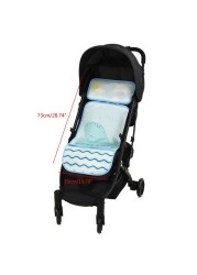 Summer Stroller Cooling Pad 3D Breathable Mesh Pushchair Mat Mattress Baby Stroller Seat Cover Cushion for Newborns