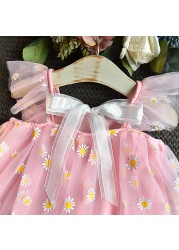 Summer Flower Girl Dresses Princess Girl Dress Toddler Girl Clothes Kids Dresses For Girls Fashion Party Dresses For Girls