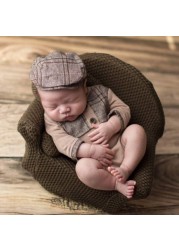 3pcs/set Newborn Baby Posing Mini Sofa Arm Chair Pillows Infant Photography Props Photo Accessories