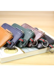 SIKU men's leather coin purses holders fashion key wallet fashion key holder