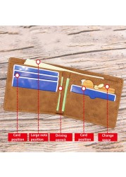 Business Men Wallets Small Money Purses Wallets New Design Dollar Price Best Thin Men Wallet With Coin Bag Zipper Coin Bag