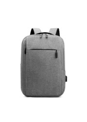 Men's Backpacks 15.6 Inch Laptop Bags USB Charging Large Capacity School Backpack Travel Daypack Mochila Shoulder Bags Sac