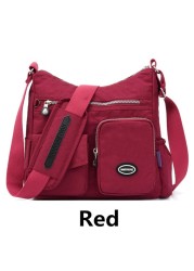 Luxury Handbag Women's Crossbody Bags Ladies Shoulder Bag Messenger Bag Nylon Waterproof Lady Purse Sac A Main