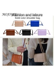 Ladies Retro PU Leather Zipper Tote Bags Lady Solid Color Luxury Evening Bags for Women Girls Birthday Gift