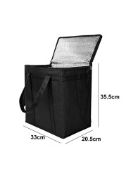 Portable Thermal Lunch Bag Insulated Lunch Box Tote Outdoor Cooler Handbag Bento Pouch Dinner Container Picnic Food Storage Bags