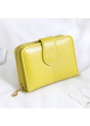 محفظة عالية الجودة المرأة محفظة أنيقة حافظة نقود الإناث حقيبة المال الصغيرة عملة محفظة جيب