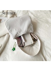 Women Bag Purse Pure Color Underarm Bags Female Casual Handbag Luxury Designer Female Bag Retro Casual Bags For Women