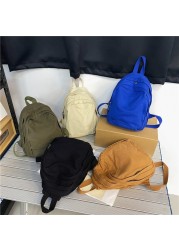 موضة حقيبة الظهر قماش للجنسين حقائب الظهر مكافحة سرقة Bagpack مدرسة جديدة حقائب للمراهقين حقائب مدرسية بسيطة خمر حقائب السفر