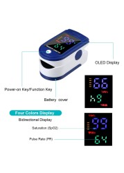 Medical Digital Finger Clip Pulse Oximeter LED Display SPO2 PR Heart Rate Monitor Sleep Monitor Blood Oxygen Saturation Meter