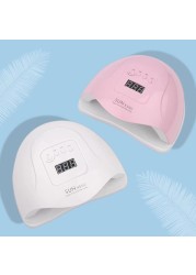 Nail Dryer Nail Lamp LED UV Lamp For Curing All Gel Nail Polish With Motion Sensor Manicure Pedicure Salon Tool