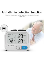 Yongrow Automatic Digital Wrist Blood Pressure Monitor Sphygmomanometer Tonometer Heart Rate Pulse Meter BP Monitor