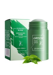 Green Tea Solid Mask Deep Cleaning Moisturizing Mud Mask Shrink Pores Blackhead Masks Purifying Mud Stick Skin Care TSLM1