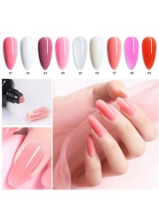 Mobray 5/2pcs Set Poly Nail Gel Extension Polygels Set Manicure Acrylic Gel Varnish Set 15ml Polygels Poly Nail Kit Nail Set