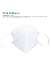 CE FFP2 Kids Face Mask KN95 Masks Dustproof 5 Layer Breathable FFP2 Mask Baby Boy Girls Protective Mask Kn95 Mascarillas