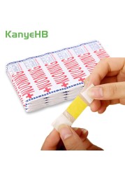 100pcs 2 Kinds Band-aids Waterproof and Breathable Medical Band Aid Sterile First Aid Bandage Wound Balance Patch First Aid