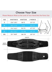 Double Pull Back Lumbar Support Belt Waist Corset Orthopedic Men Women Spine Compression Waist Trainer Brace Back Pain Relief