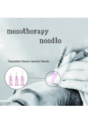 Disposable high quality painless micro needle 25g*13mm 27g*13mm 18g*30mm 10pcs/bag hypodermic syringe mesotherapy needle