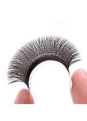 FCouple YY Design Eyelashes Extension Faux Mink Black Brown Soft Invividual Eyelashes Y Shape Volume Lashes Tools 8-14mm Lashes